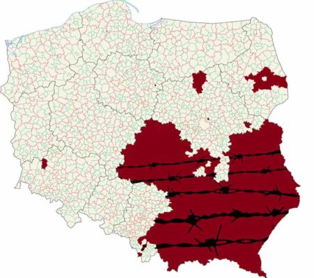 гомофобные регионы в Польше