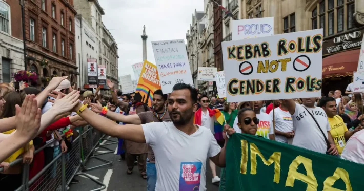 В Великобритании прошел первый мусульманский прайд
